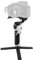 3-Achsen-Gimbal-Stabilisator mit LED-Fülllicht Eingebauter Akku PD-Schnellladung 3s Schnellverschluss für für Canon Sony Nikon Fujifilm Panasonic GoPro, Smartphone und Action Kamera