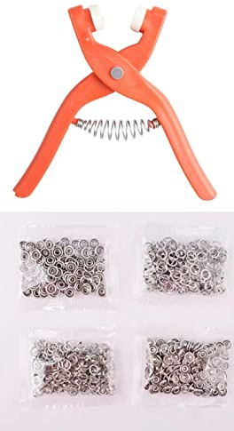 21 SHOP® Pinza Per Ciappe Bottoni Accessori Cucito Riparazioni Vestiti Abbigliamento Fai-da-te Ciappe a Pressione