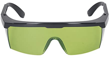 Lunettes de Soudage, Filtre IR 3.0 Lunettes de Protection Vertes pour Soudeur, Protection UV, Lunettes de sécurité pour le Soudage
