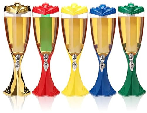 Girafe à Bière,Tireuse à Bière,tireuse a Biere Pro,Girafe Biere Distributeur de Distributeur de bière pour la fête KTV Restaurant Buffet Barbecue(Color:Green,Size:3L)