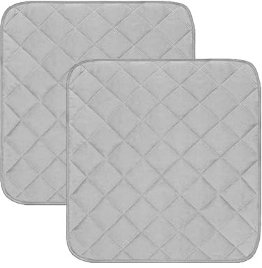 HUIFACAI Fodera protettiva per sedia assorbente e riutilizzabile per incontinenza, lavabile in cotone, 56 x 53 cm (confezione da 2)