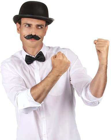 DEGUISE TOI - Chapeau melon adulte - Taille Unique - Noir - Accessoires pour déguisement - - - Carnaval