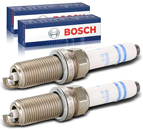 2x Original BOSCH 0241245673 Zündkerzen Kompatibel mit A1 A3 A4 A5 A6 A7 Sportback Q3 Q5 Octavia III Golf VII Polo TT Superb III P.a.s.s.a.t S.c.i.r.o.c.c.o