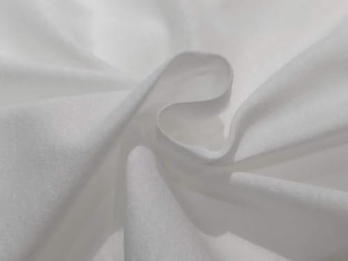 Tela de bambú 100 % de color blanco natural, 30S X 30S / 68 x 68.6 pulgadas de ancho, teñible [12548/49/60] blanco natural 30s x 30s /68x68 65 pulgadas de ancho