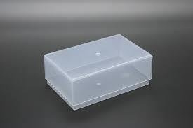 100 x Business Card Plastic Boxes / Craft Boxes - 97mm x 62mm x 36mm