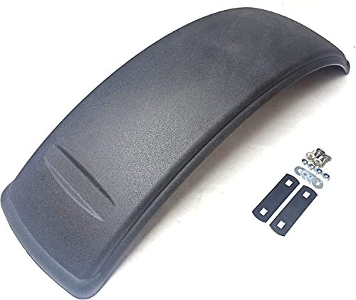 EMPULA 1x Kotflügel Schlepper, Traktor vorne aus Gummimischung inkl. Verstärkungsblech-Set in verschiedenen Größen, hergestellt im Spritzgussverfahren, hohe Lebensdauer (B: 230 x R: 520 x L: 900 mm)