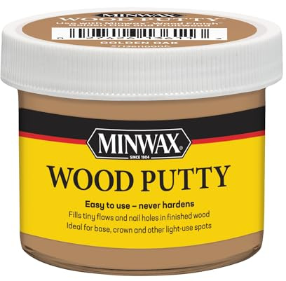 Minwax Wood Putty, Golden Oak, 3.75 oz.