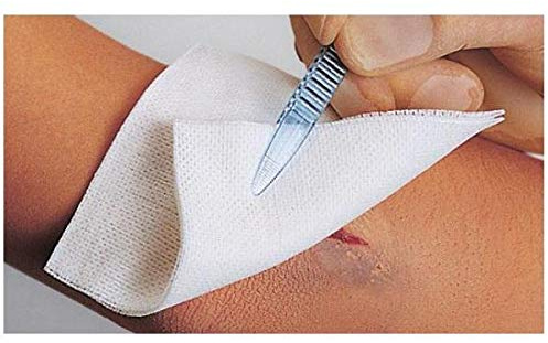 Vliwasoft Schlitzkompressen 10 x 10cm, Steril 4l. 50x2 St.