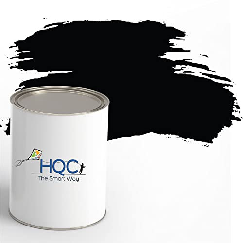 HQC Fence and Garden Paint | Furniture, Shed, Wood, Outdoor Paint | Garden Fence | Quick-Drying | 5L Black