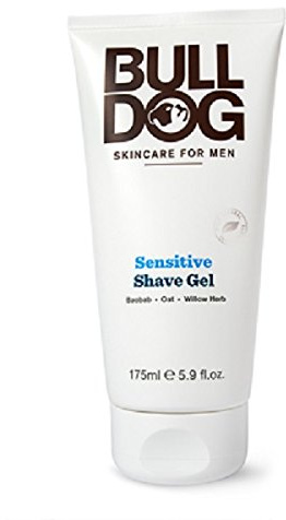 Bulldog Sensitive Shave Gel for Men, 175 ml, Pack of 4