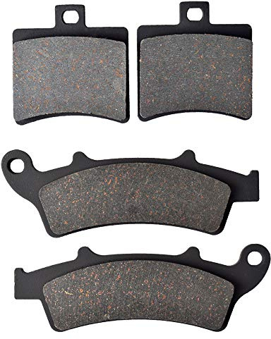 KYN per Aprilia Atlantic 125 2003-2008 2010, Atlantic 200 250 2003-2005, Atlantic 300 2010-2011 Moto Anteriore Posteriore Pastiglie Freno A Disco Organico