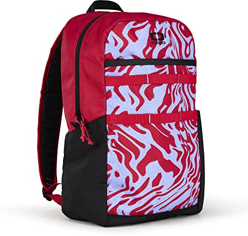 OGIO Alpha Lite Rucksack, Red Melting Geos, 21 Liter, Red Melting Geos, 21 Liter, Alpha Lite Rucksack