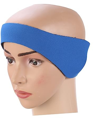 KICHOUSE Fascia Per Da Nuoto Regolabile Per Ragazzi E Ragazze Fascia Per Per Adulti Per Nuoto Yoga Immersioni Scura