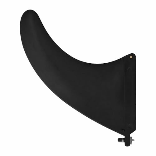 BE-TOOL SUP Fin, Surf & SUP Single Fin Removable Centre Fin Strong and Durable Plastic Replacement Accessories for Longboard Surfboard Paddleboard (24cm*21cm/9.44in*8.27in)