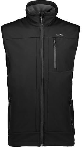 CMP - Gilet da uomo, Nero, 58