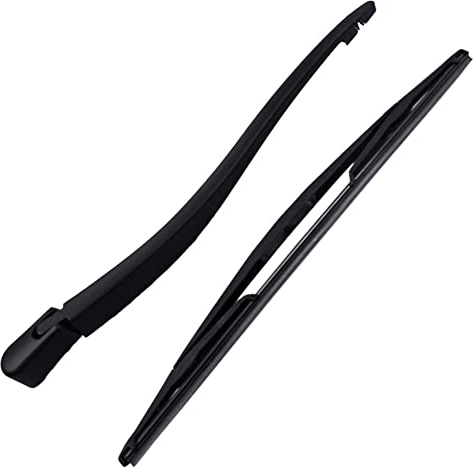 BESTPRICE 1x Juego trasero contiene: 1x Brazo limpiaparabrisas, 1 escobilla limpiaparabrisas, 1 tapa protectora, limpiaparabrisas, COMPATIBLE CON-OPEL ASTRA G CC (T98)