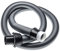vhbw Staubsauger Ersatz Schlauch 1,8m kompatibel mit AEG LX7-1-EB-A, LX7-1-EB-P, LX7-1-FFP, LX7-1-SW-P Staubsauger schwarz/Silber