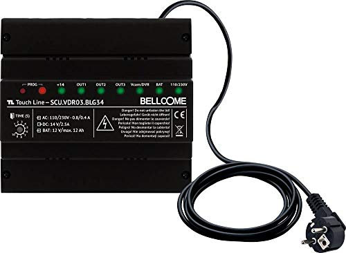 BELLCOME Türsprechanlagen-Zubehör Kabelgebunden Netzteil 1 Stück Dunkelgrau