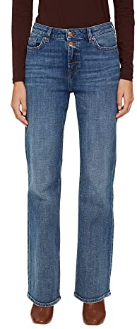 ESPRIT 101ee1b303 Jeans, Azul Lavado Oscuro, 25W x 32L para Mujer