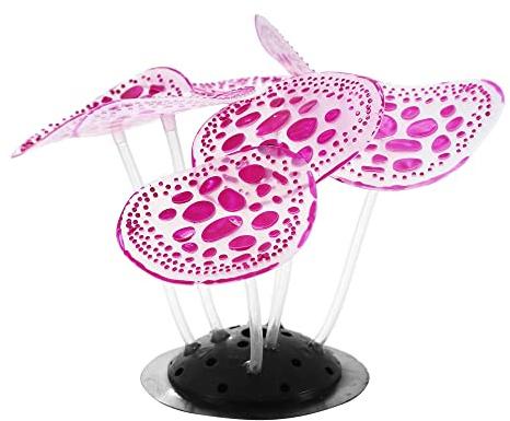 VOCOSTE Akvarium simulering korall, silikon 6 x 8 cm lila