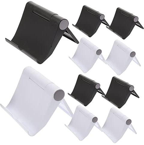 BESTonZON 10stücke Verstellbarer Smartphone Tragbarer Faltbarer Handy-ständer Für Desktop Videos Lesen Und Arbeiten Kompatibel Mit Smartphones