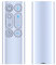 GOUYESHO Neu Ersatz Fernbedienung 303117-01 966569-06 für Dyson Fan AM10 (Silber)