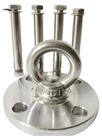 Blocco di ancoraggio a in acciaio inossidabile 304, picchetto di ancoraggio, posto auto in garage, blocco elettrico for motocicletta(Fixed)