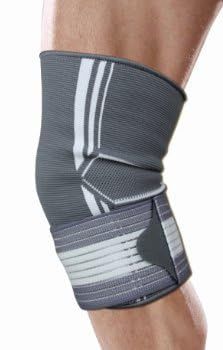 bonmedico Ginocchiera Elastico Regolabile – Tutore Ginocchio Sportivo per Uomo e Donna – Fascia Ginocchio Supporto Rotula e Menisco – Ginocchiere Palestra, Corsa, Calcio, Basket, Pallavolo