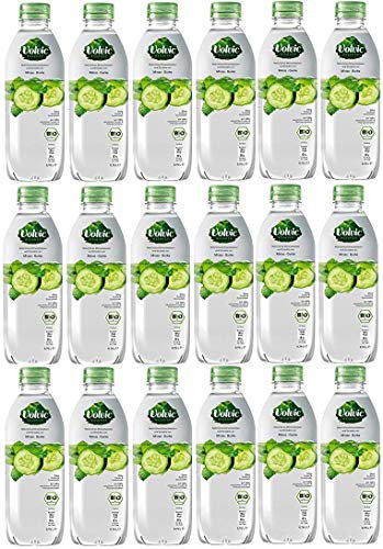 Volvic Essence BIO Gurke Minze Basilikum 18 x 750ml inc. EINWEG Pfand