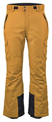 Killtec Herren Combloux MN PNTS Funktionshose Mit Kantenschutz Und Schneefang, Camel, S