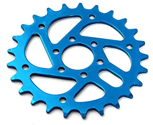 KHEbikes KHE BMX Kettenblatt 25 Zähne BLAU ELOXIERT CNC nur 78g