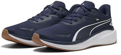 PUMA Skyrocket Lite, Zapatillas Unisex Adulto, Navy White, 42.5 EU