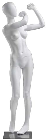 Mannekäng Golf Skyltdocka Torso Hela Kroppen, Sportdocka Klänning Form, Glasfiber Modell Dummy Display Stativ, Klädbutik Mannekänger Till Salu, Lätt att Montera ( Color : Female )