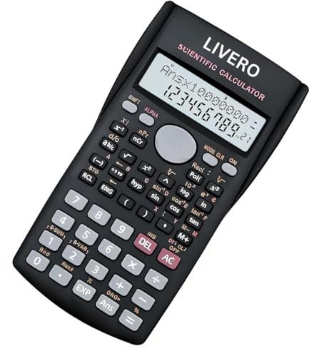 JS-82MS-A Scientific Calculator - 240 Functions, 10+2 Digit Display, Advanced Calculation Tool for Students and Professionals