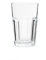 6-er Set Gläser POKAL - Glas für Longdrinks Wasser Tee Kaffee Cocktails - bis 120°C - 350ml - 14cm hoch - spülmaschinenfest
