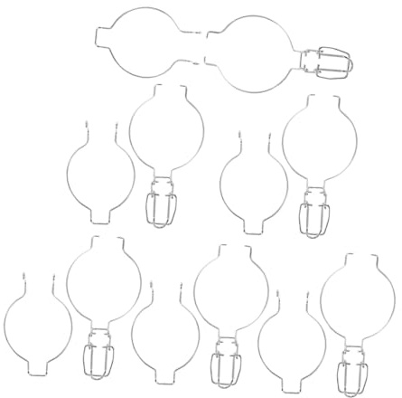 OFFSCH 6 Piezas Hebillas de Sellado para Tarros de Vidrio Clips de Acero Inoxidable con Cierre Hermético y Abrazadera de Alambre para Conservación de Alimentos Repuestos para Tarros de