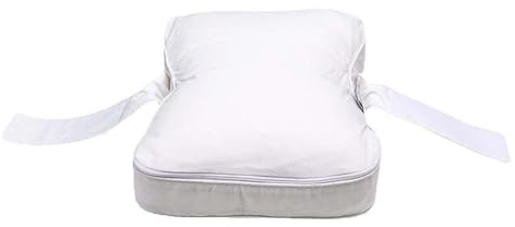Almohada de rodilla para dormir de lado, cojín ergonómico con correa, almohada de rodilla para dormir, para rehabilitación de caderas, articulaciones, alineación de columna vertebral