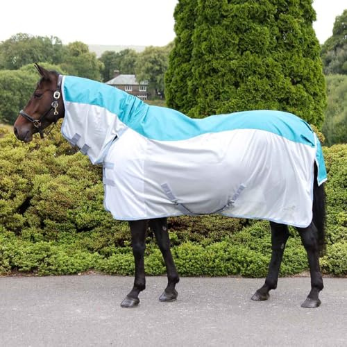 Ventomasta Waterproof Combo Fly Rug – Mesh Lower, Breathable, UPF Protection