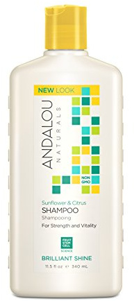 Andalou Sunflower and Citrus Brilliant Shine Shampoo 340 ml