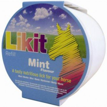 Likit Horse Treat Refill Mint 650g | Tasty Horse Treat, Reduce Your Horse's Boredom & Stress | Mint