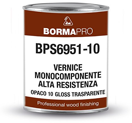 Borma Wachs - Barniz Muebles Alta Resistencia mate - 1 Litro - Color Transparente