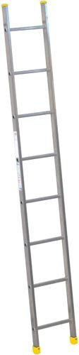 SCALA INDUSTRIALE ALLUMINIO da Appoggio pioli quadri 24x24 mm 8 Gradini 2,46 mt