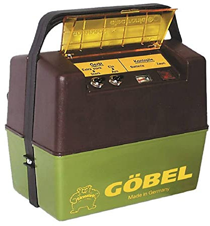 Göbel Weidezaungerät Batteriegerät Compact B 300 bis 4km Zaunlänge 0,25J 9V ohne Batterie