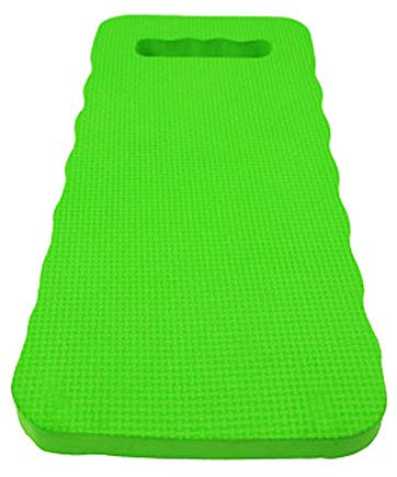 eyepower Tapis Protection Genoux 46x23cm pour s'agenouiller s'asseoir sur Le Sol Extra-épais 2.5cm avec poignée de Transport Vert