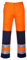 Portwest TX71 Pantalon Haute-Visibilité Séville Orange/Marine, XL