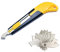 YouU 1 Cutter Coupe Verre Synthétique et 10 Lames de Rechange Incluses