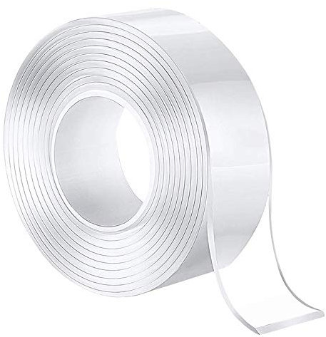 Sunwuun Adhesive Double-Sided Tape Heavy Duty Strong Glue Mounting Tape Removable Reusable Washable Adhesive Wall Fixings for Heavy Pictures Frame Picture Hanging Two Sided Grip Tape