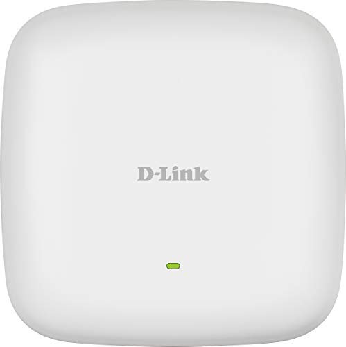 D-Link DAP-2682 Wireless AC2300 Wave 2 Dual-Band PoE Access Point (Indoor, MU-MIMO, Mehrfach-Betriebsmodi, 128-Bit Wireless Encryption, Simple Centralised Management, Nuclias Connect)