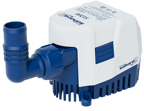 Attwood 5513-7 Sahara MK2 1200 GPH 24 Volt Automatic Bilge Pump