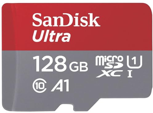 SANDISK ULTRA MICROSDXC 128GB +MEM SD ADAPTER 140MB/S A1 CLASS10 IP